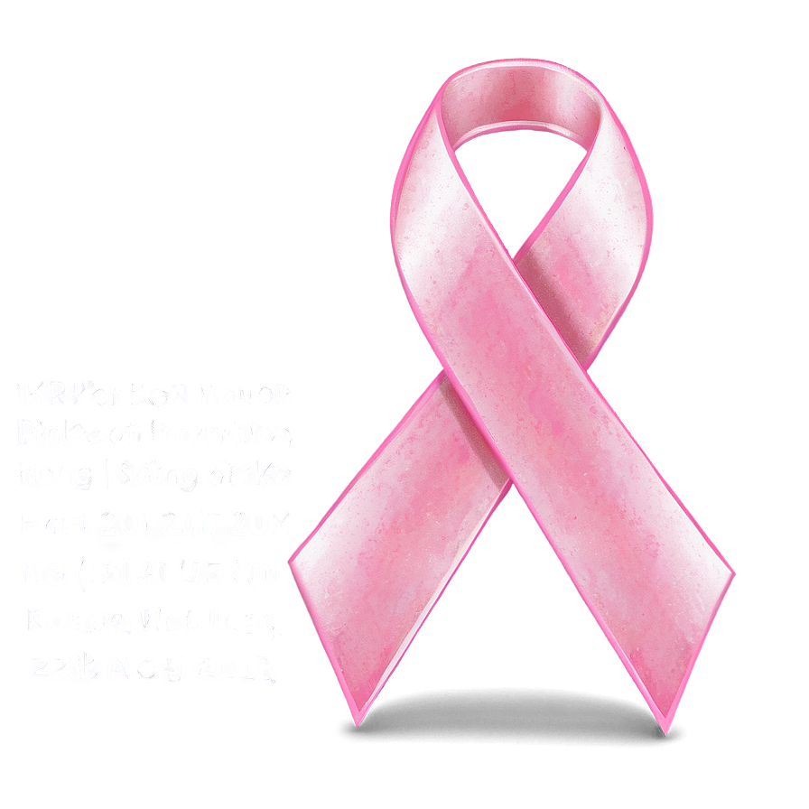 October Pink Ribbon Honor Png 10