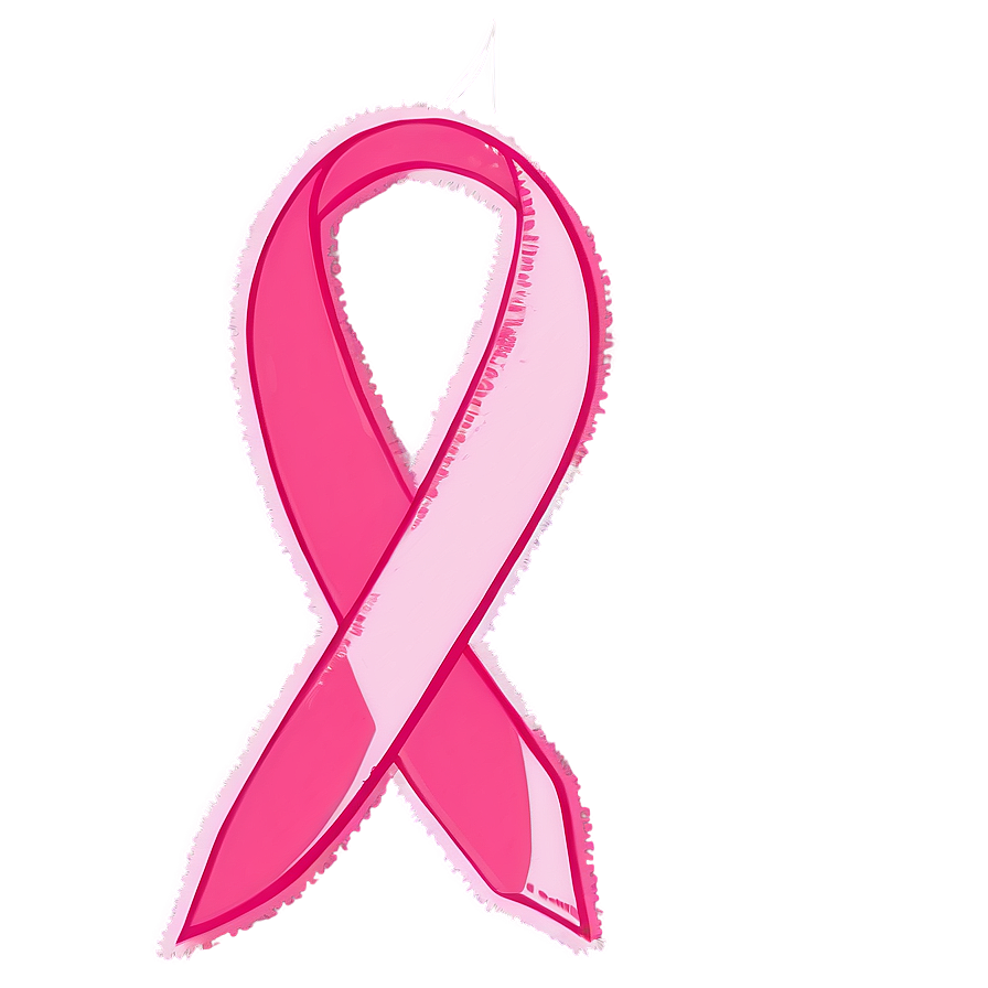 October Pink Ribbon Strength Png 64