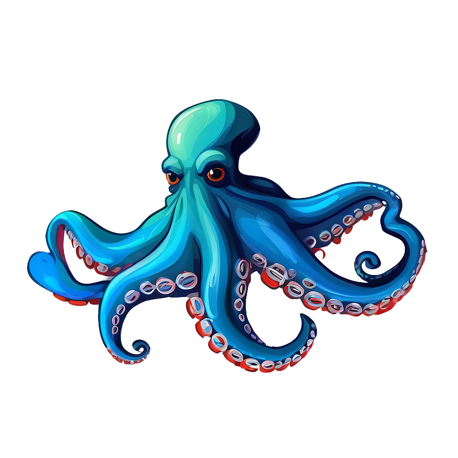 Octopus Illustration PNG 05062024 PNG with transparent background