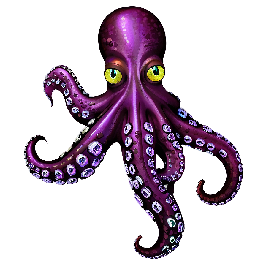 Octopus Illustration PNG 97 PNG with transparent background