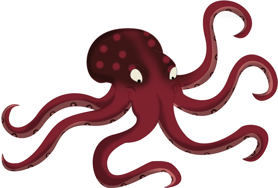 Octopus Png - Octopus Disney, Transparent Png PNG with transparent background