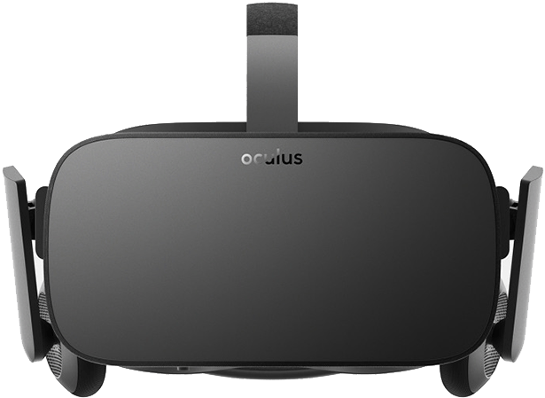 Oculus Rift Vr Headset Front View - Vr Headset, HD Png Download PNG image with a transparent background, free high-resolution download