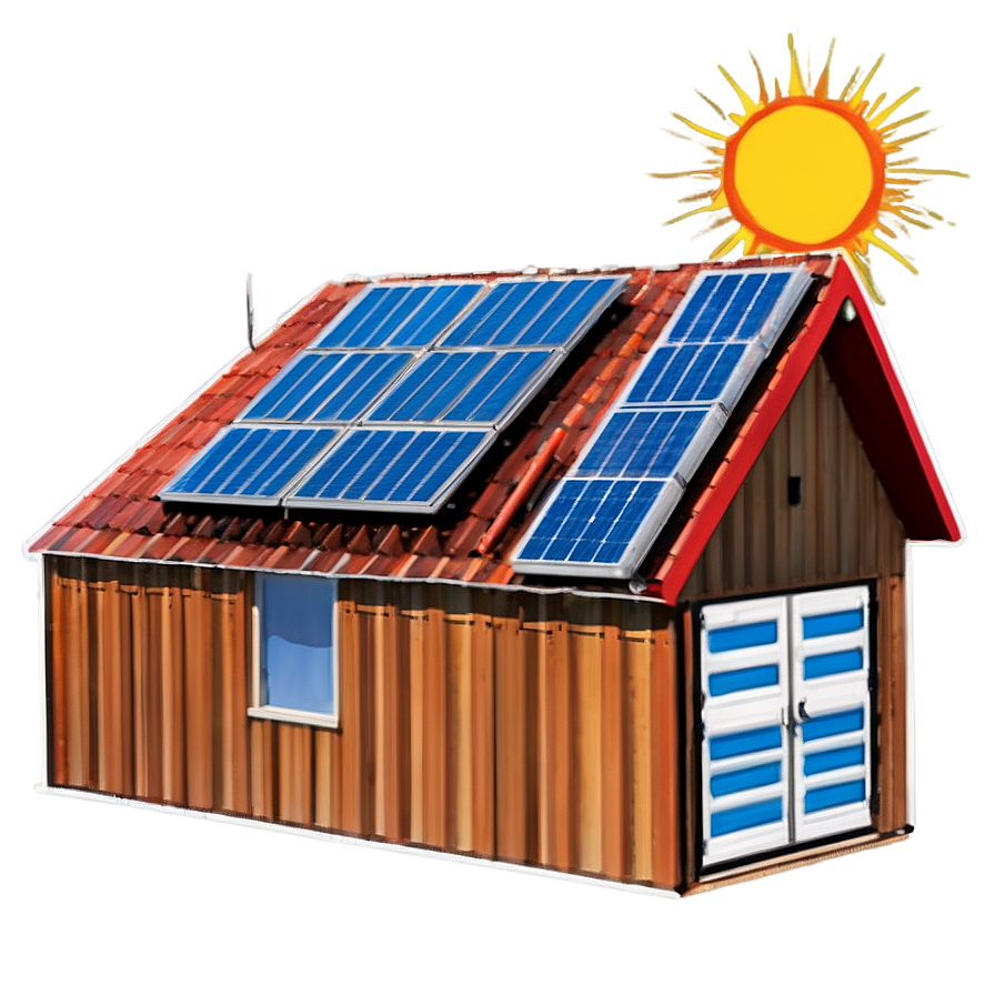 Off-Grid Solar System PNG 89 PNG with transparent background
