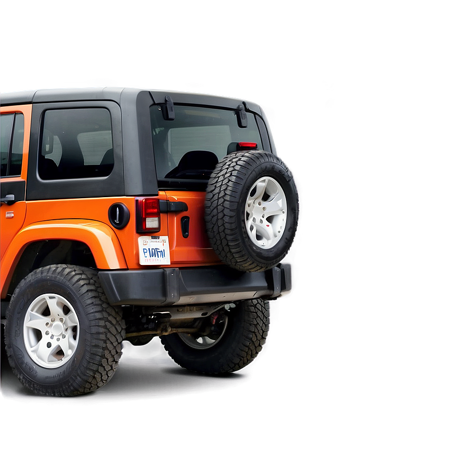 Off-road Jeep Back Png 06262024