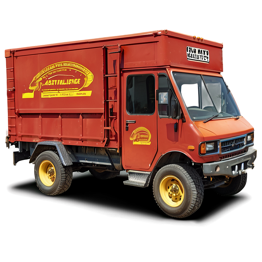 Off-road Mail Delivery Truck Png 55