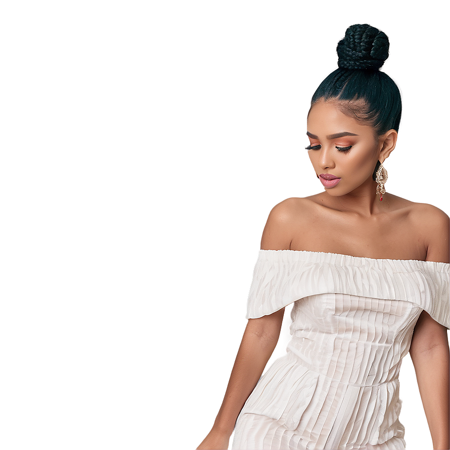 Off-shoulder White Dress Beauty Png Ngl