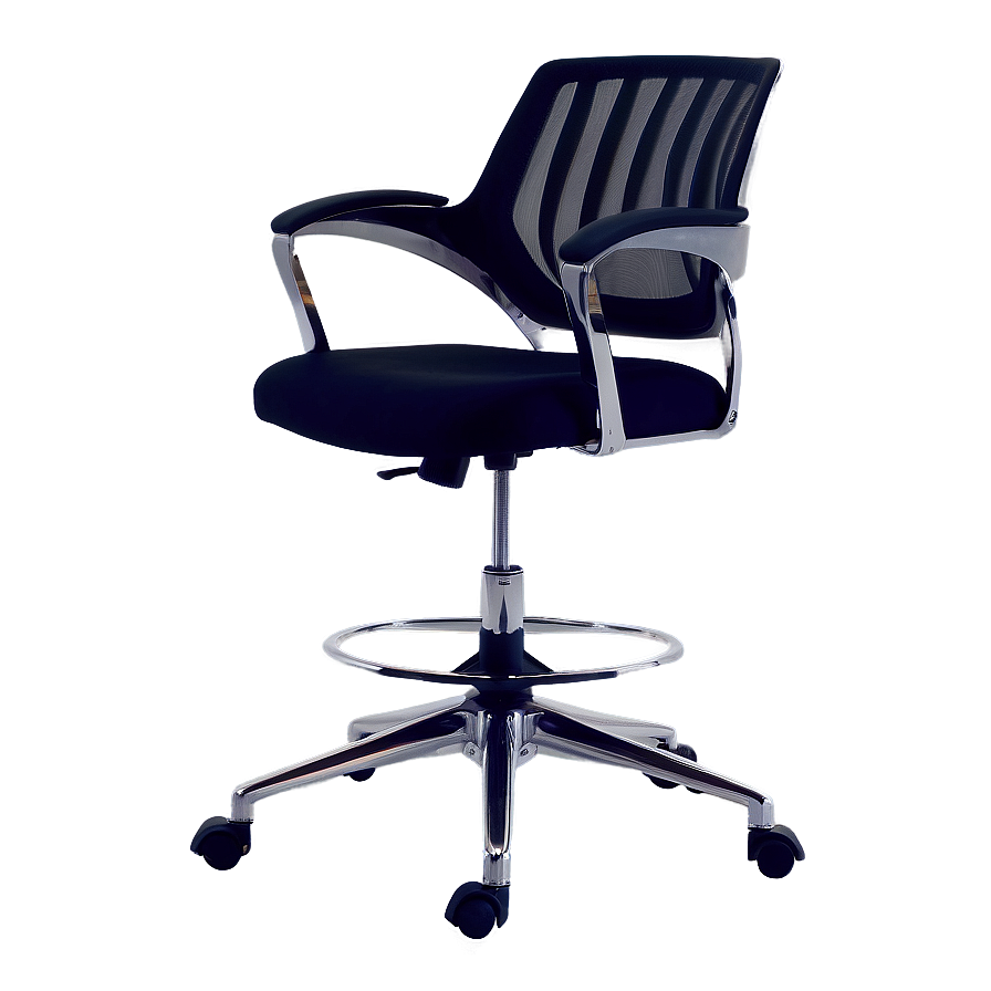 Office Chair With Footrest Png Xlt89