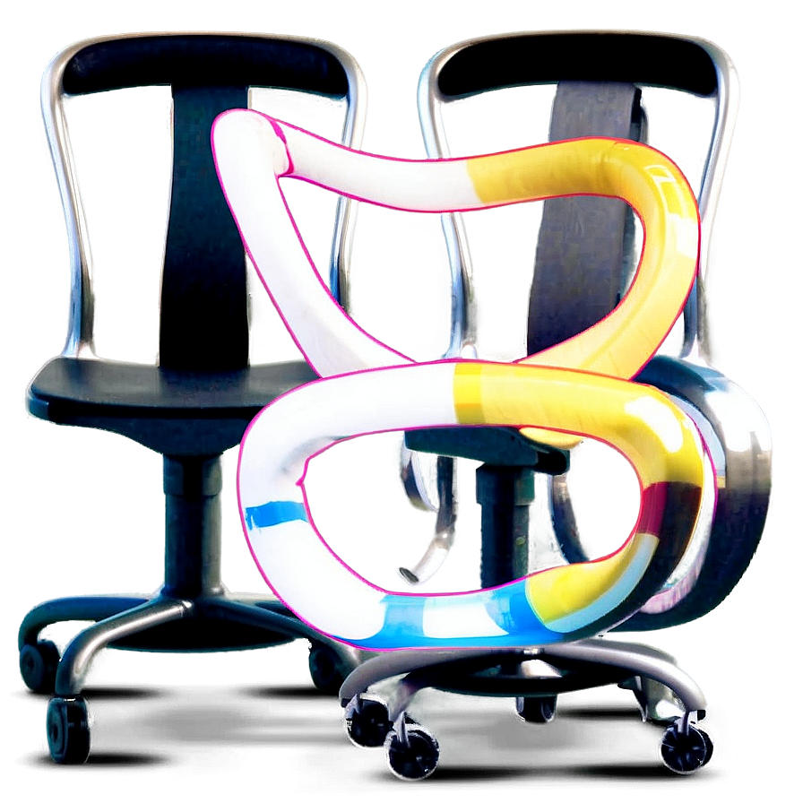 Office Chair With Wheels Png 05252024