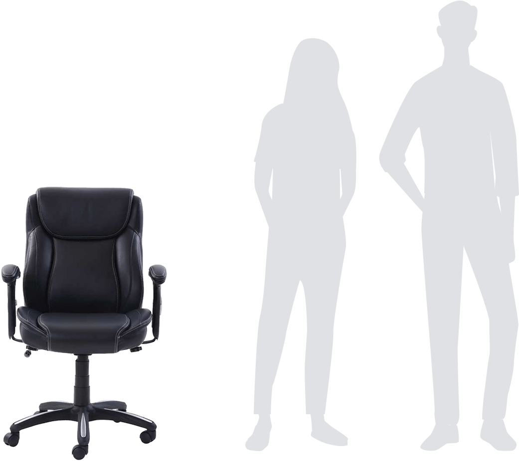 Transparent Person Sitting In Chair Png - Office Chair, Png Download PNG with transparent background