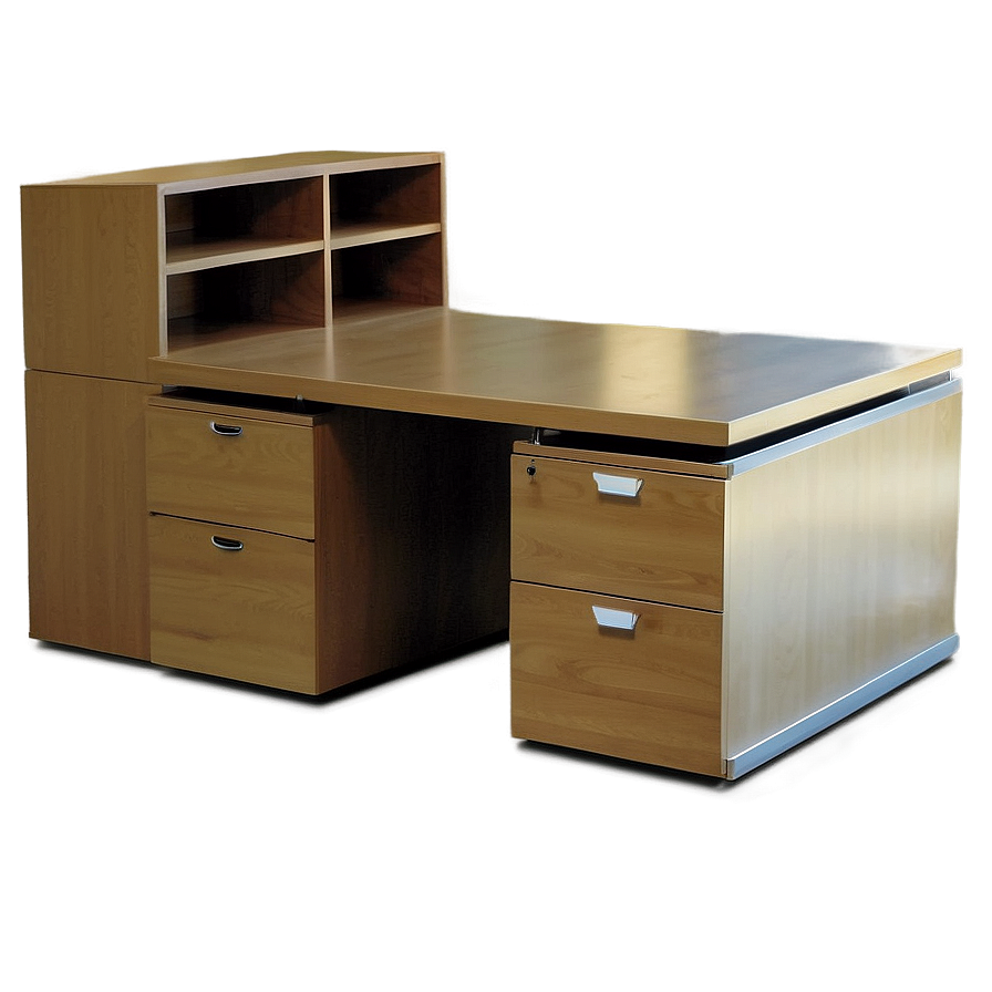 Office Table With Drawers Png 96