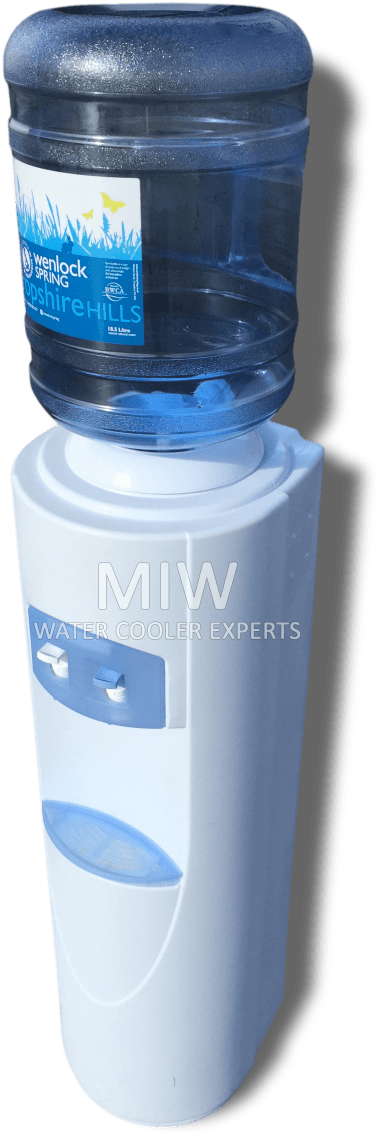 Office Water Cooler Dispenser PNG with transparent background