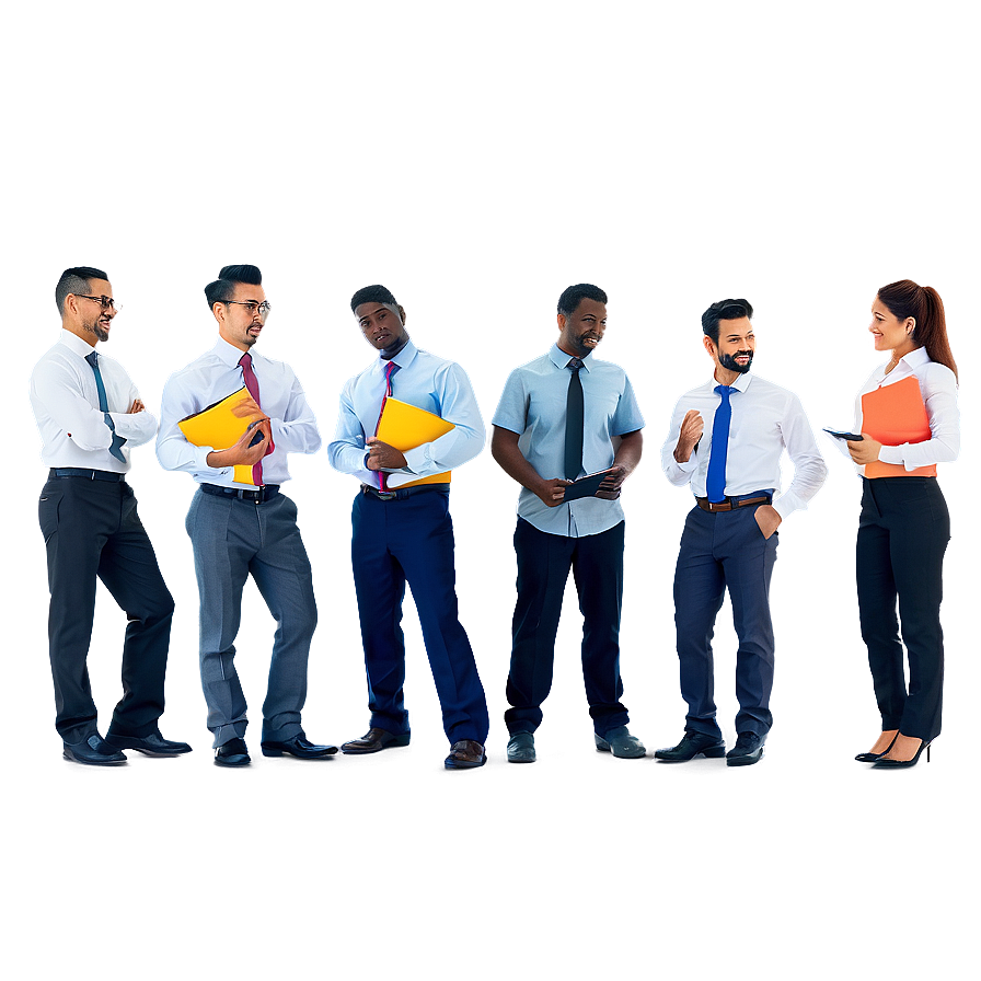 Office Workers Standing Png 63