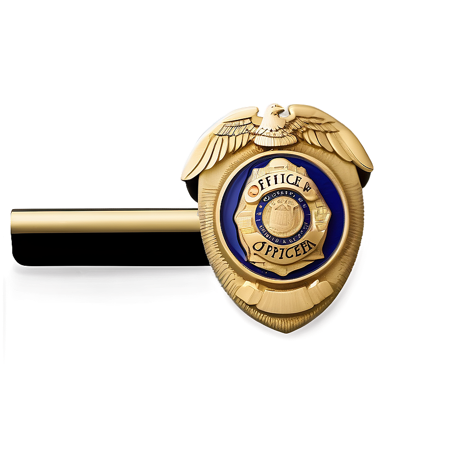 Officer Badge Clipart Png Mde