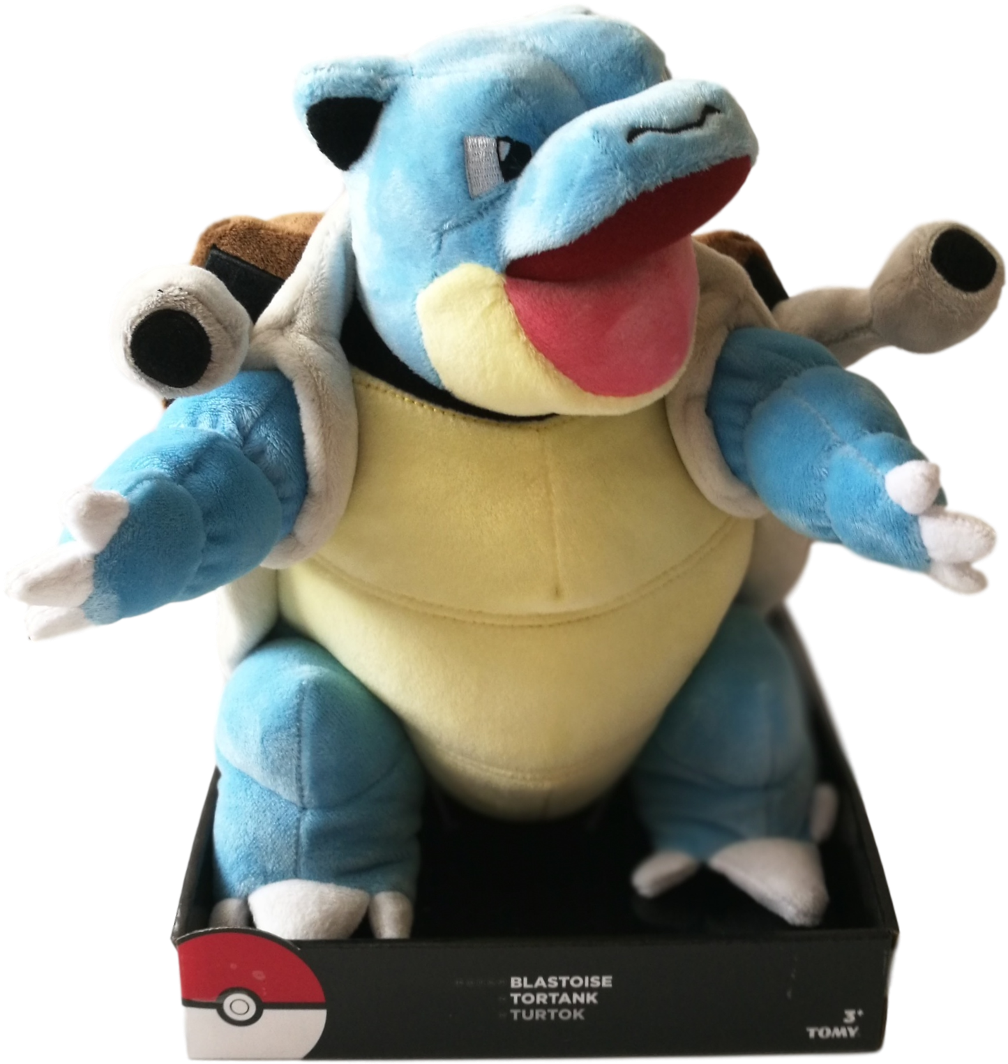 Official Pokemon Large Blastoise Plush Png Blastoise - Stuffed Toy, Transparent Png PNG with transparent background