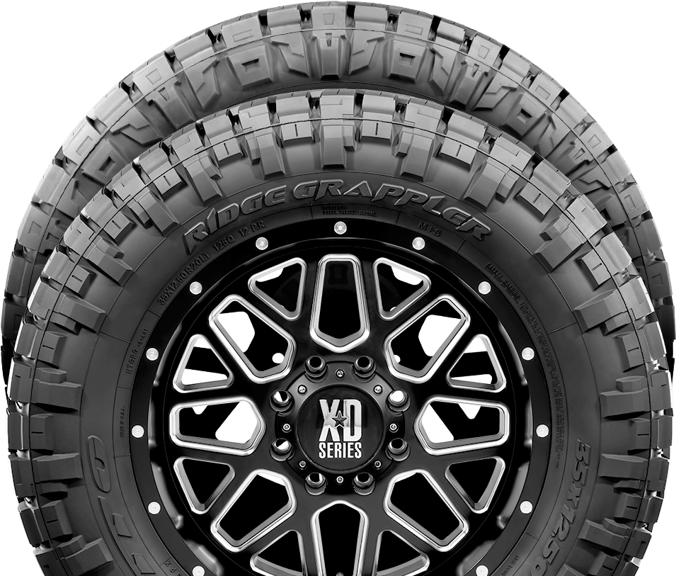 Transparent Off Road Tire Png - Nitto Ridge Grappler 35x12 50r20, Png Download PNG image with a transparent background, free high-resolution download