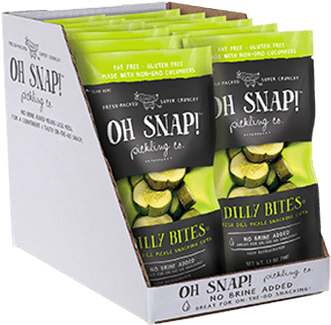 Oh Snap Dilly Bites Pickle Packs