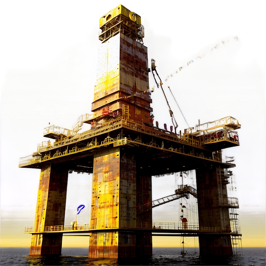 Oil Rig Decommissioning Process Png Kke91