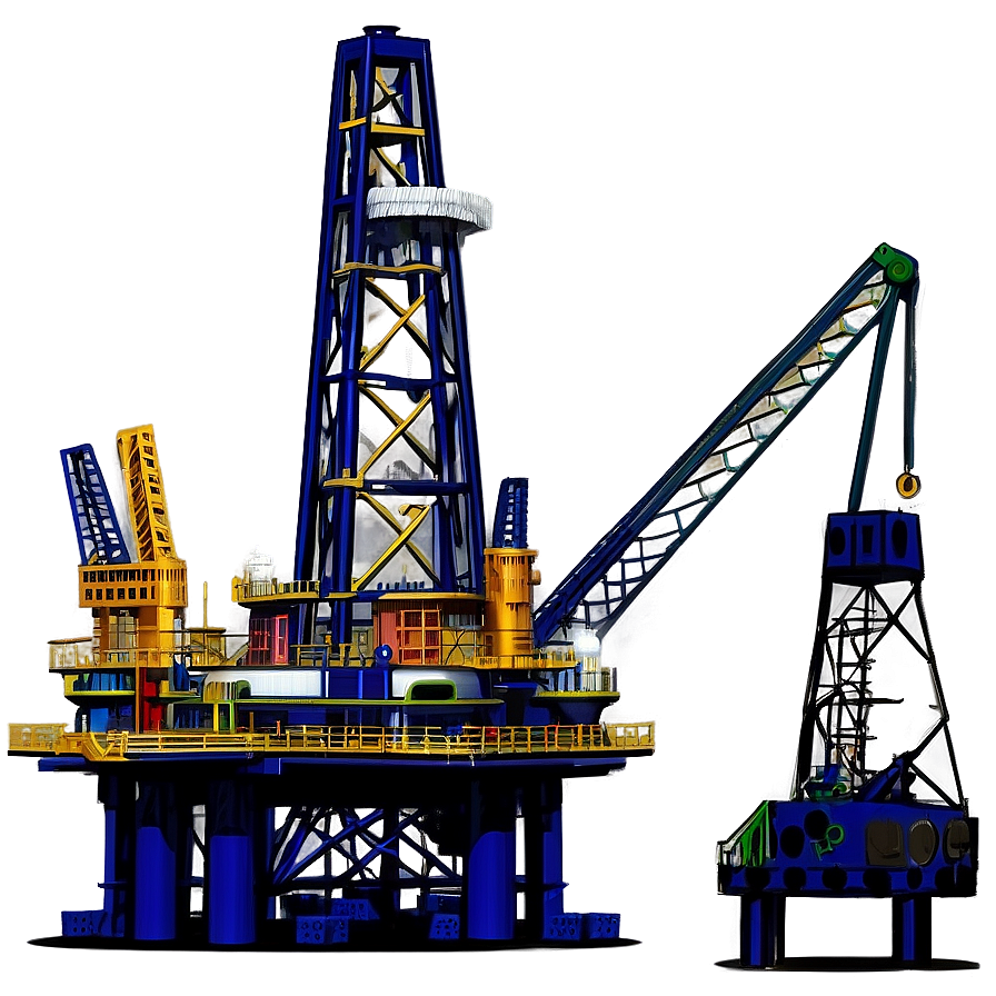 Oil Rig Structure Png 06122024