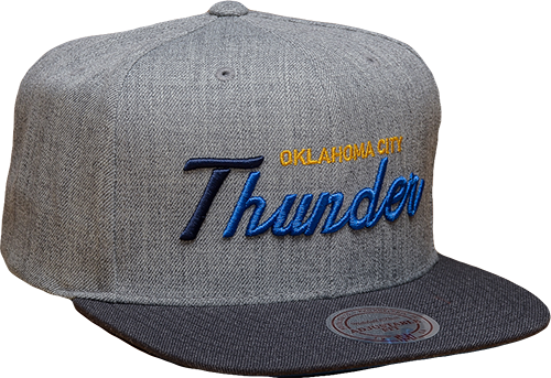 Mitchell & Ness Nba Oklahoma City Thunder Tri Pop Special - Okc Thunder Hat Transparent PNG with transparent background