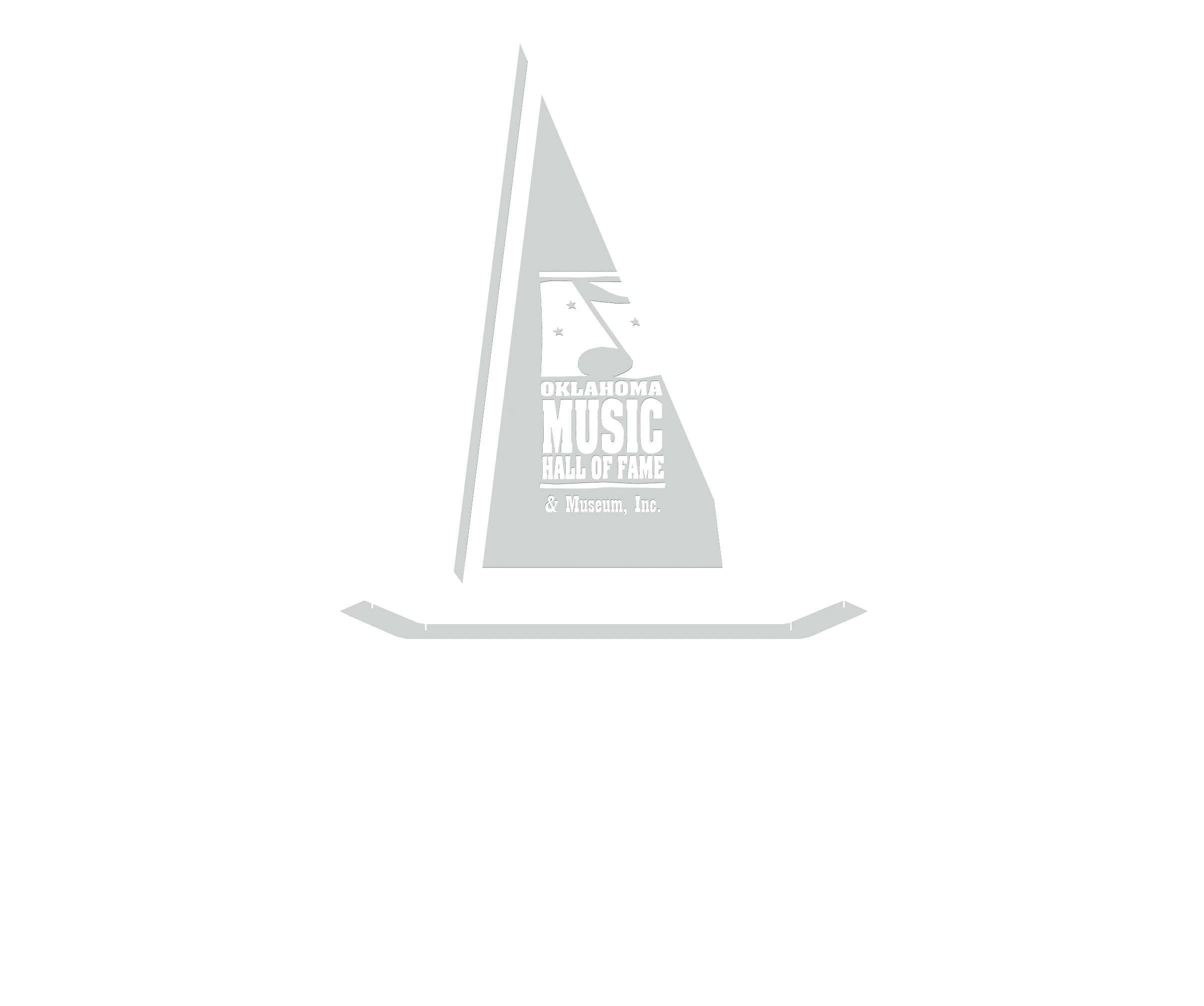 Oklahoma Music Hallof Fame Inductee Logo