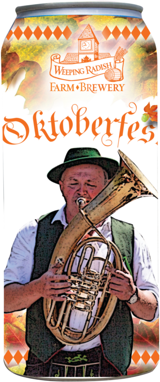 Oktoberfest Musician Beer Label