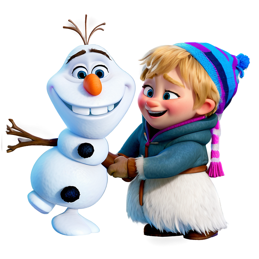 Olaf And Kristoff Bromance Png 90