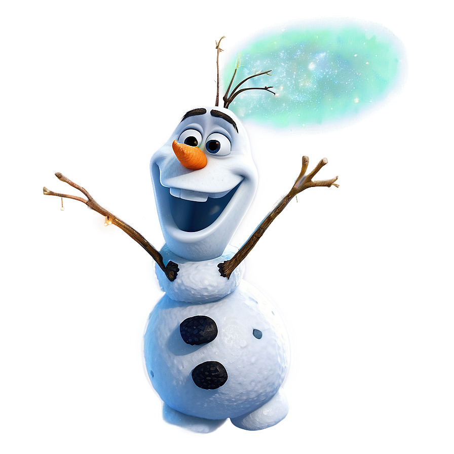 Olaf And The Northern Lights Png Dch