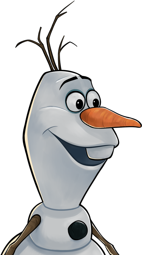 Olaf Frozen Character Portrait