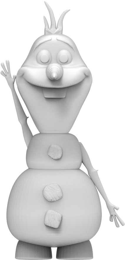 3d Printed Olaf, HD Png Download PNG with transparent background