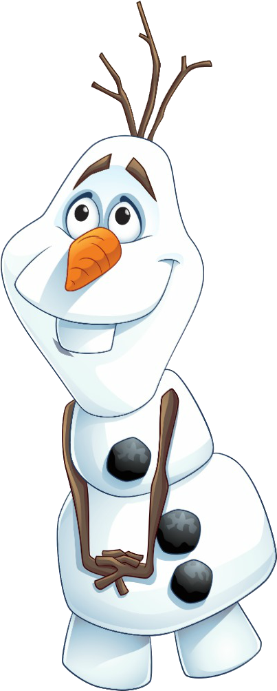 Olaf Frozen Character Smile