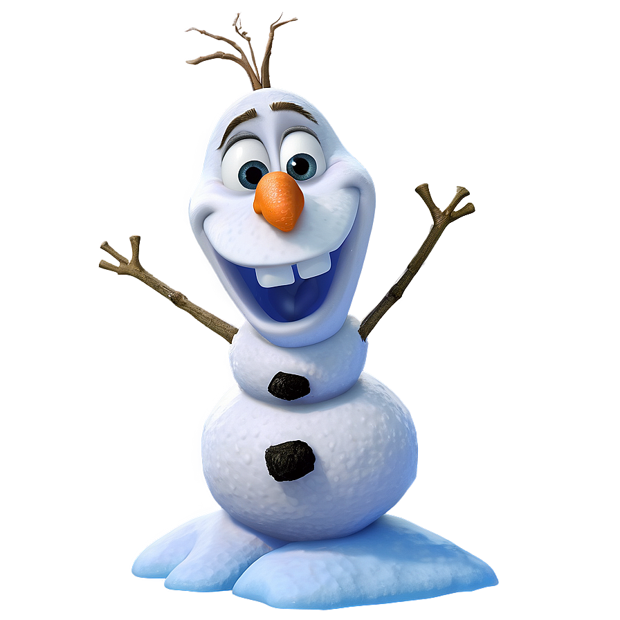 Olaf Frozen Landscape Png Oji50