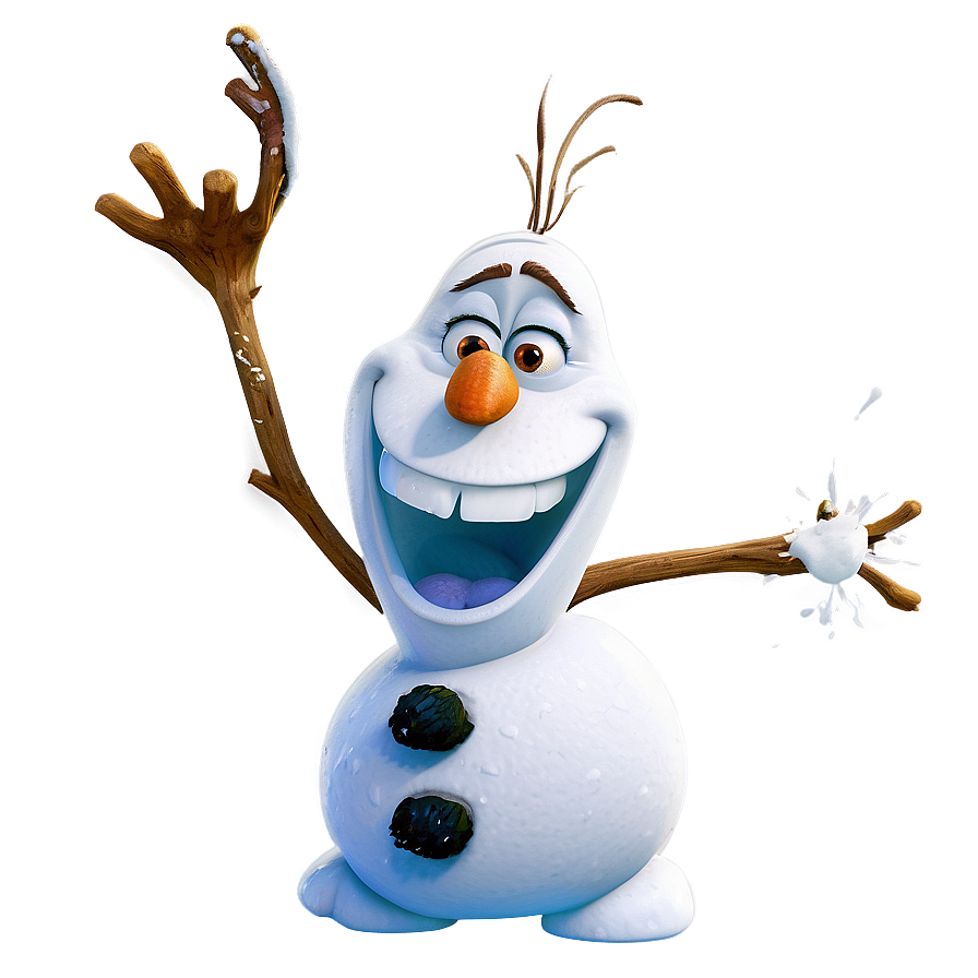 Olaf Snowball Fight Png 11