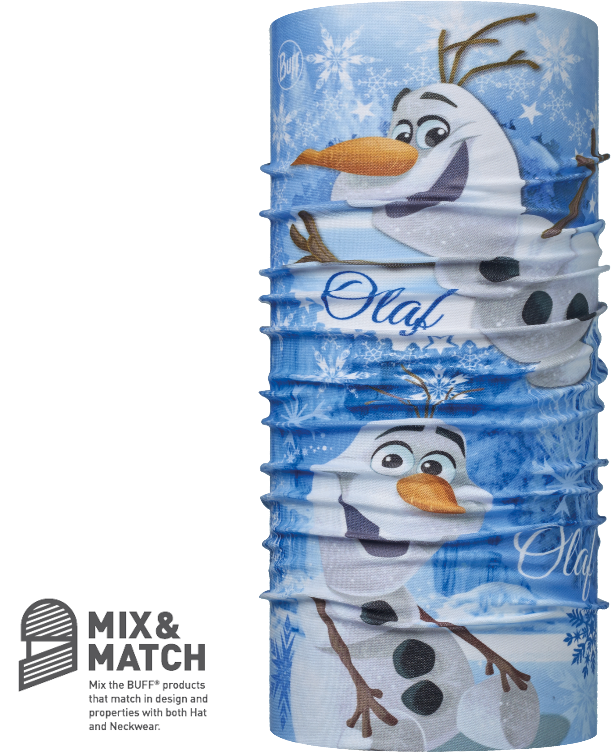 Frozen Olaf Blue [classic Jnr Buff] - Olaf, HD Png Download PNG with transparent background