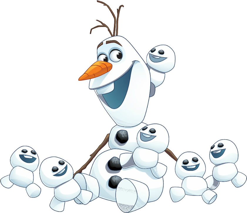 Transparent Frozen Snowman Png - Olaf Frozen Fever Png, Png Download PNG with transparent background