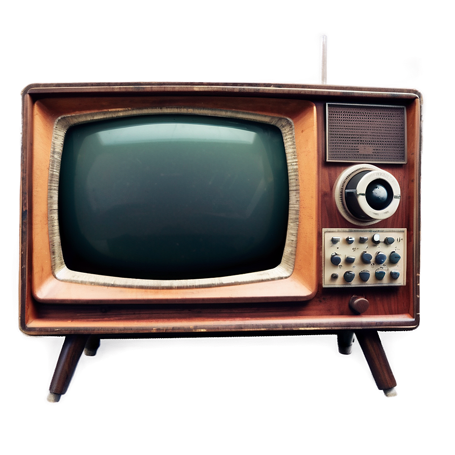 Old Analog Tv Set Png Dlp