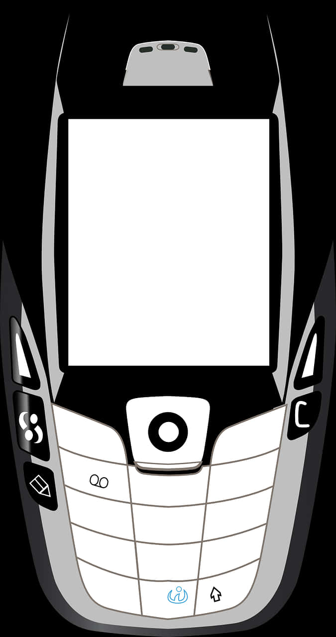 Old Cell Phone Png, Transparent Png PNG with transparent background