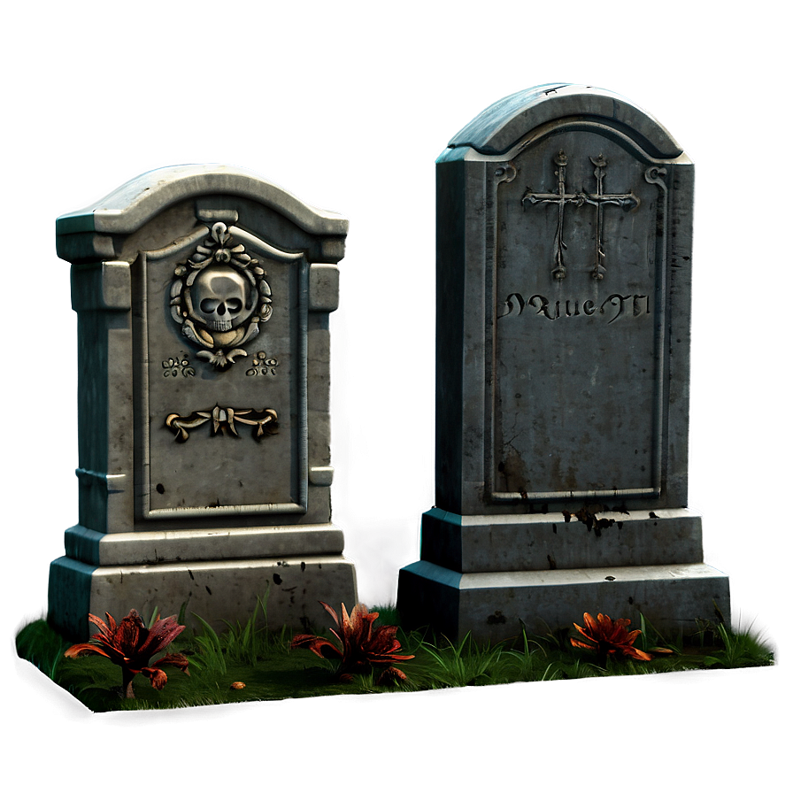 Old Creepy Cemetery Png Wlv