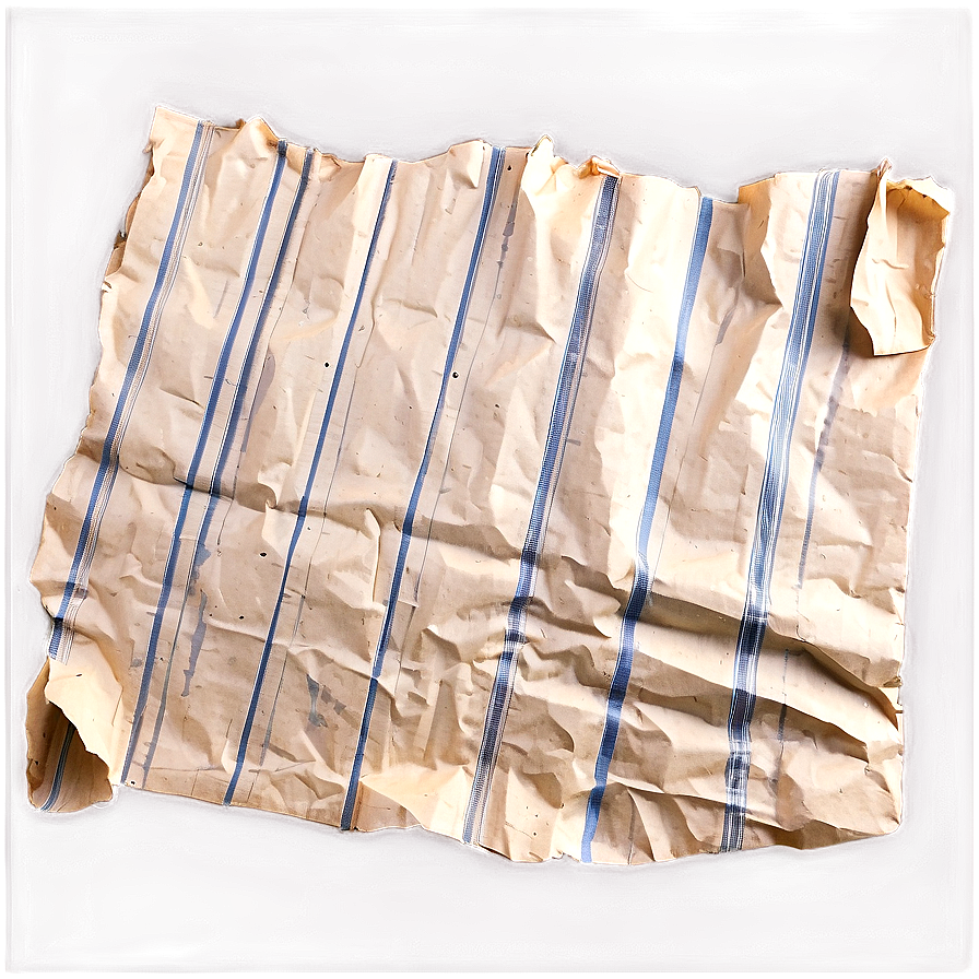 Old Crumpled Paper PNG abm PNG with transparent background