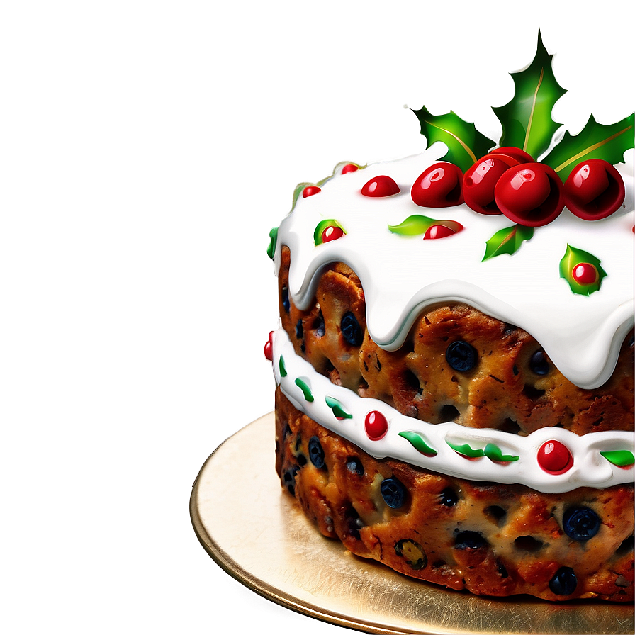 Old-fashioned Christmas Fruitcake Png 83