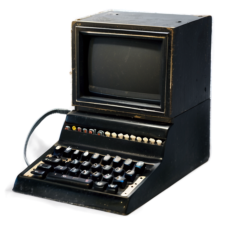 Old-Fashioned Computer PNG cyt PNG image with a transparent background, free high-resolution download