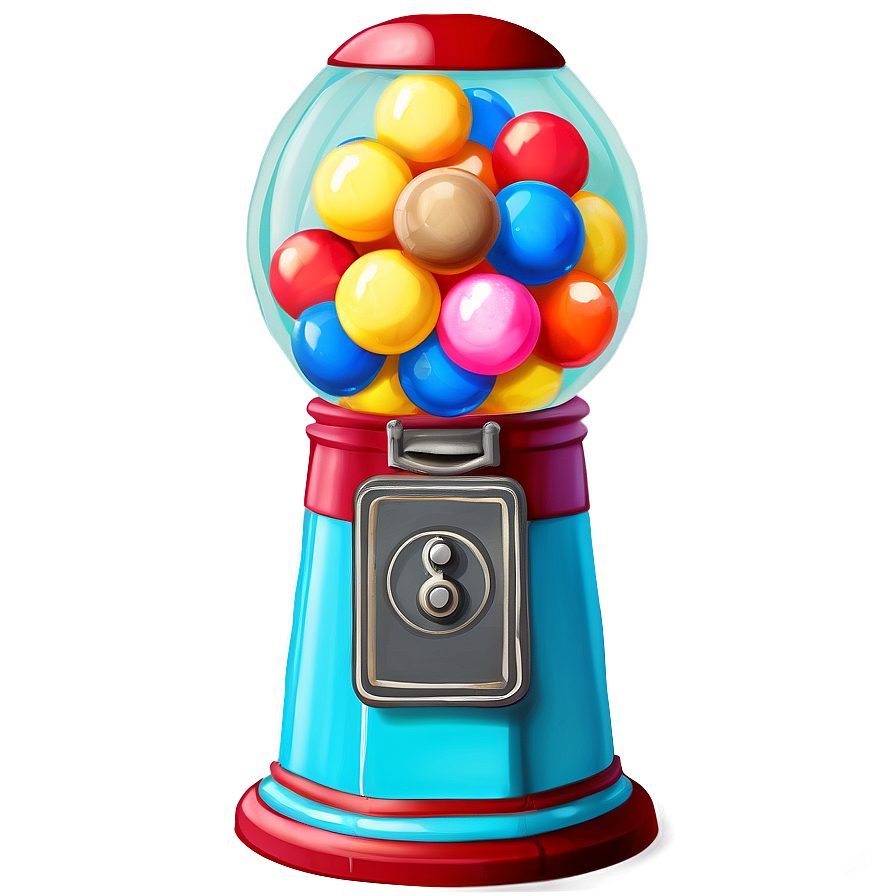 Old-fashioned Gumball Machine Png 52