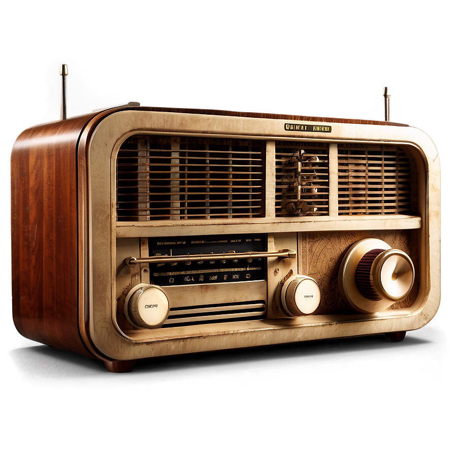 Old-Fashioned Radio PNG 49 PNG image with a transparent background, free high-resolution download