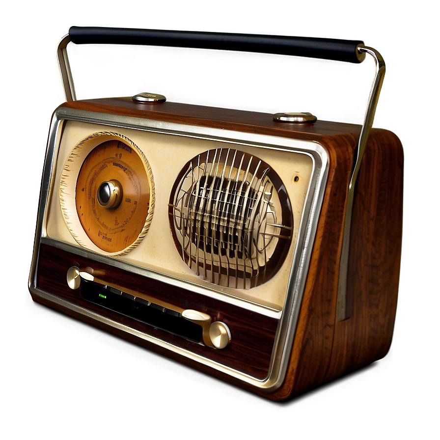 Old-Fashioned Radio PNG weo PNG image with a transparent background, free high-resolution download