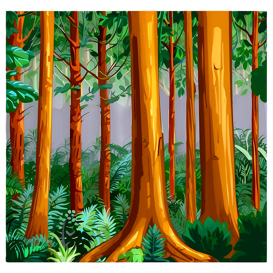 Old-growth Forest Clipart Png 73