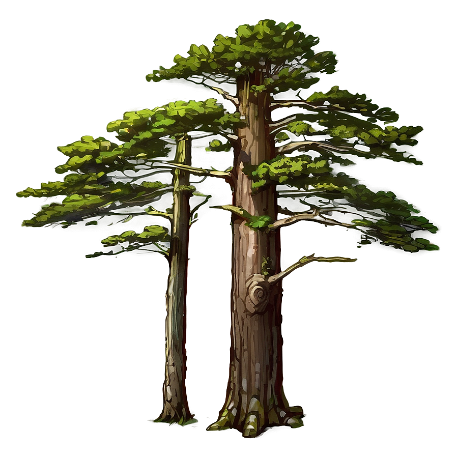 Old Growth Forest Tree Png Ylk29