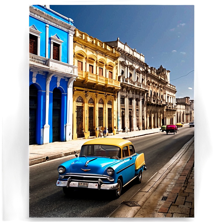 Old Havana Street Png Wme15