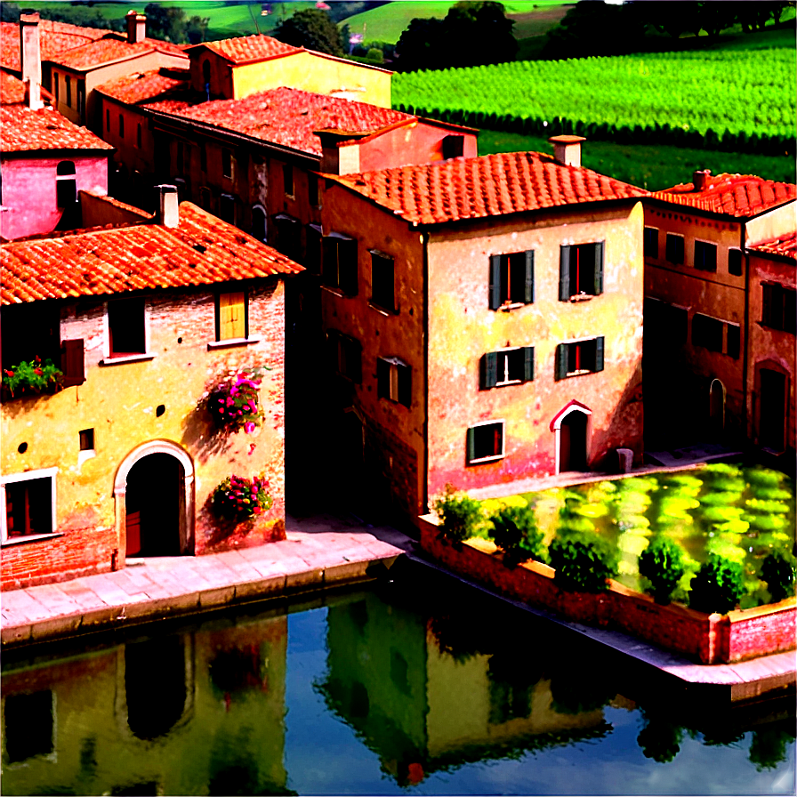 Old Italian Village Luca Png Ahf54