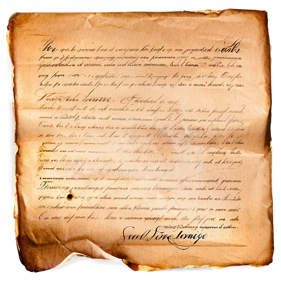 Old Letter Paper Texture Png 79