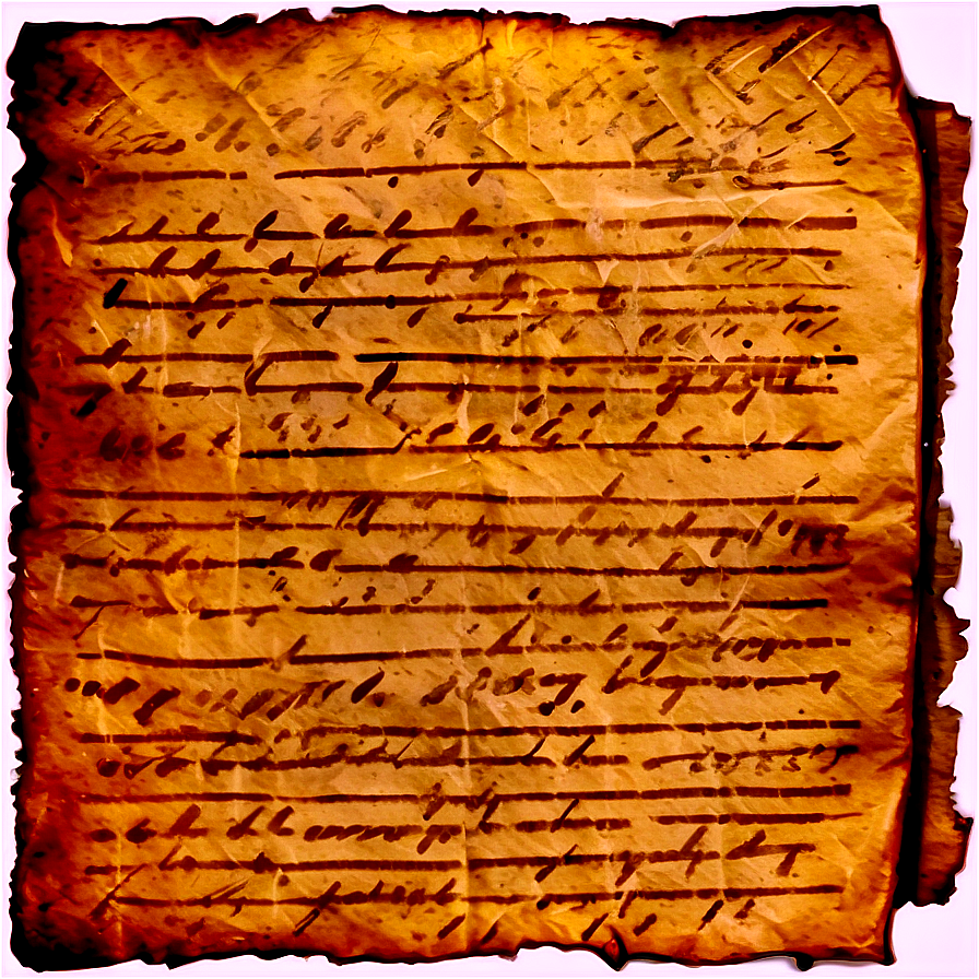 Old Manuscript Texture Png Mfm63