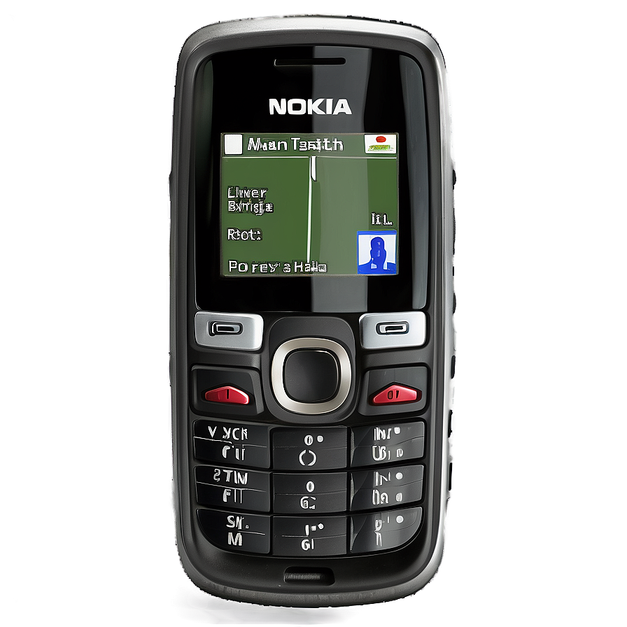 Old Nokia Mobile Phone Png 06112024